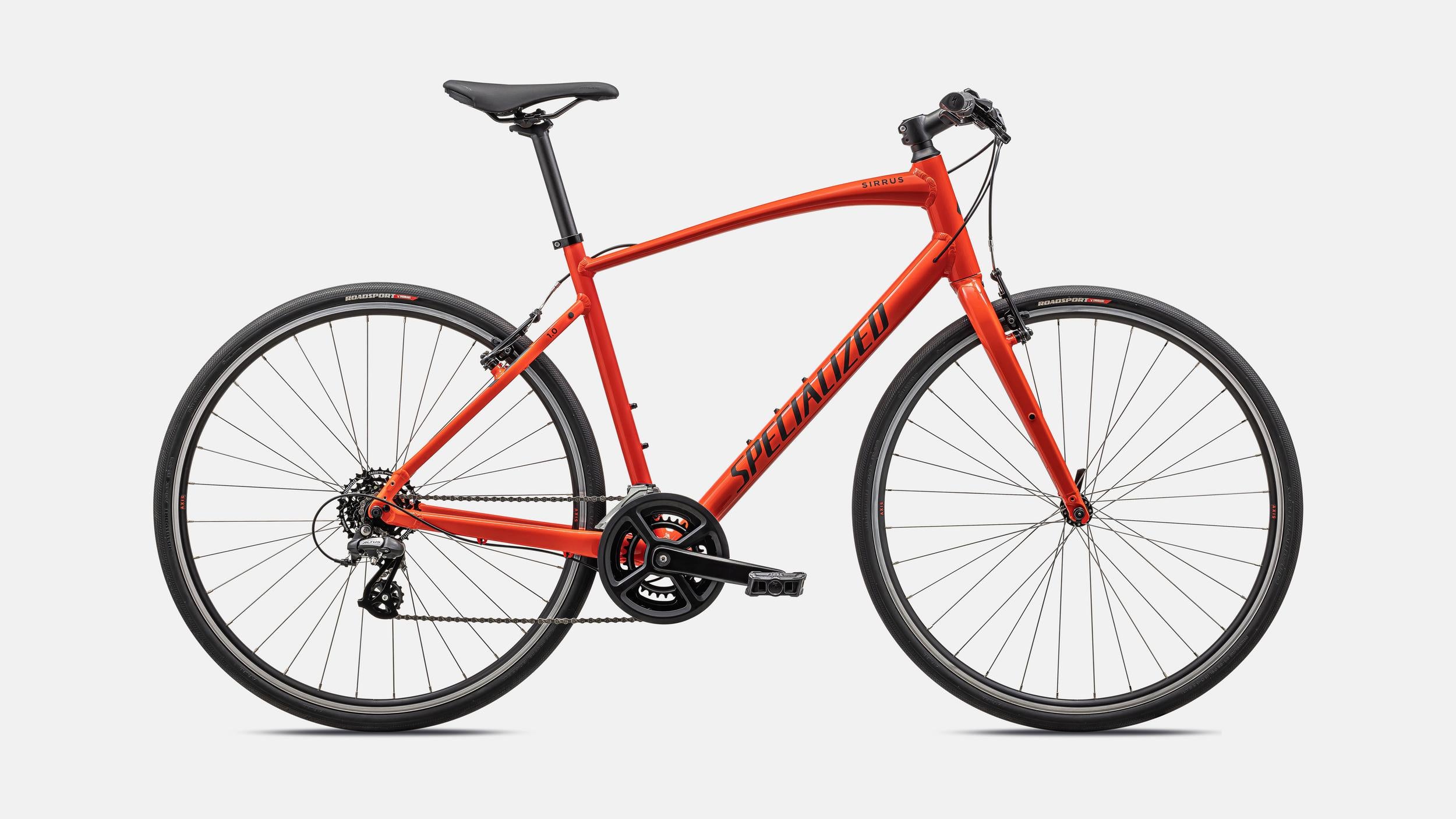 Paint for 2023 Specialized Sirrus 1.0 - Gloss Fiery Red