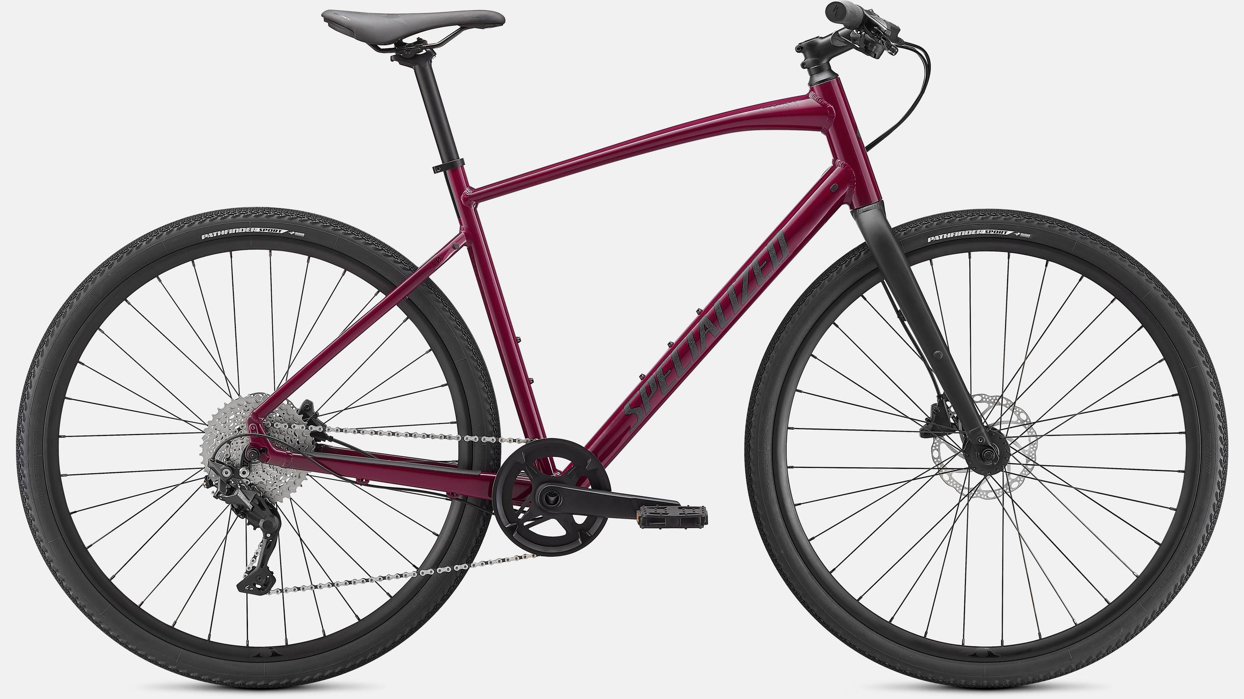 Paint for 2023 Specialized Sirrus X 3.0 - Gloss Raspberry