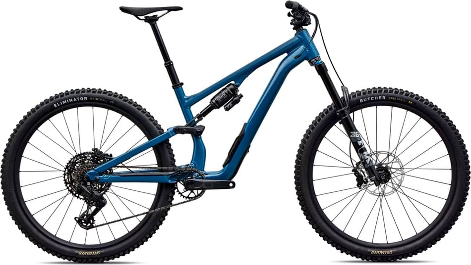 Paint for 2026 Specialized Stumpjumper 15 EVO Comp Alloy - Gloss Gray Blue