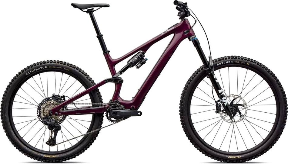 Paint for 2026 Specialized Turbo Levo SL Expert Di2 - Gloss Bordeaux Metallic