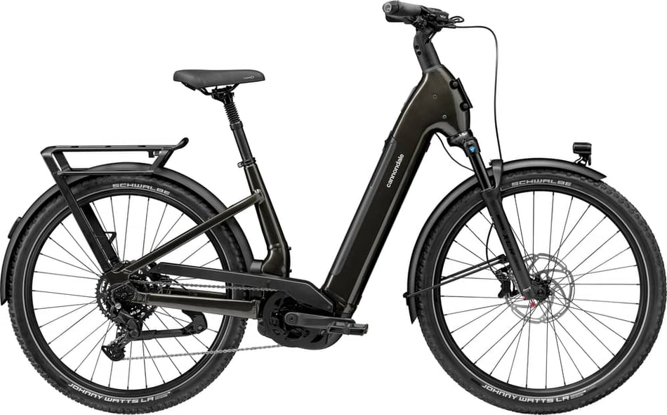 Paint for 2025 Cannondale Tesoro 2 Low StepThru - Gloss Obsidian