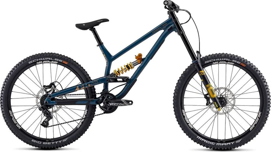 Paint for 2024 Commencal FRS Ohlins Edition - Gloss Aqua Blue