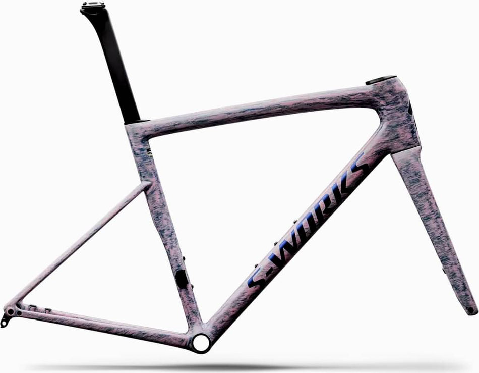 Paint for 2026 Specialized S-Works Tarmac SL8 Frameset FACT 12r Carbon - Gloss Dolomite Metallic