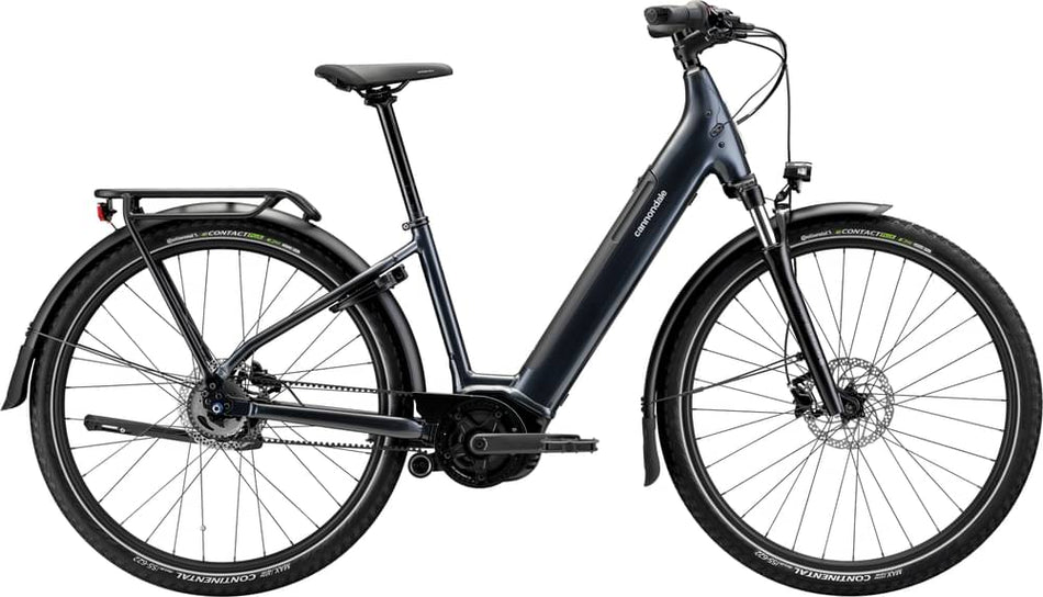 Paint for 2025 Cannondale Mavaro 4 Low StepThru - Gloss Tungsten Blue