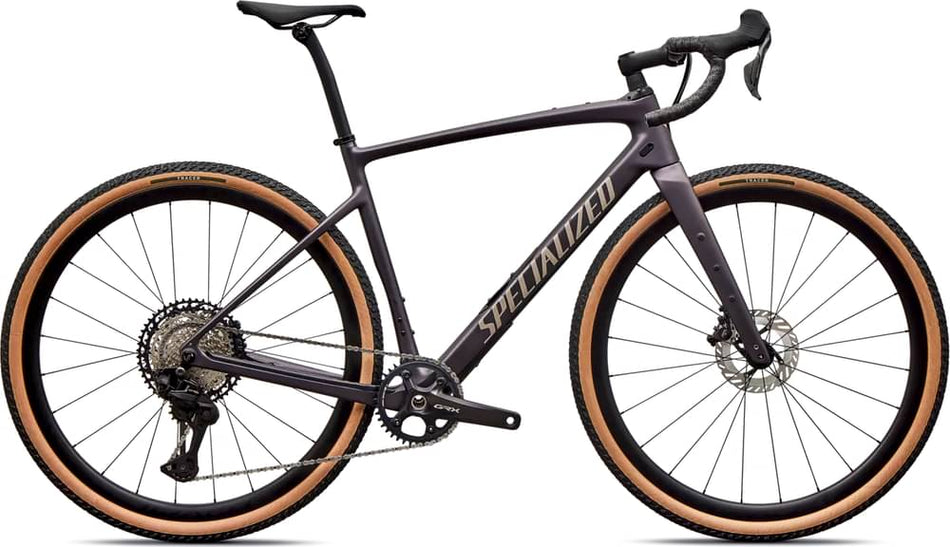 Paint for 2026 Specialized Diverge 4 Expert Shimano GRX Di2 - Satin Nebula Metallic