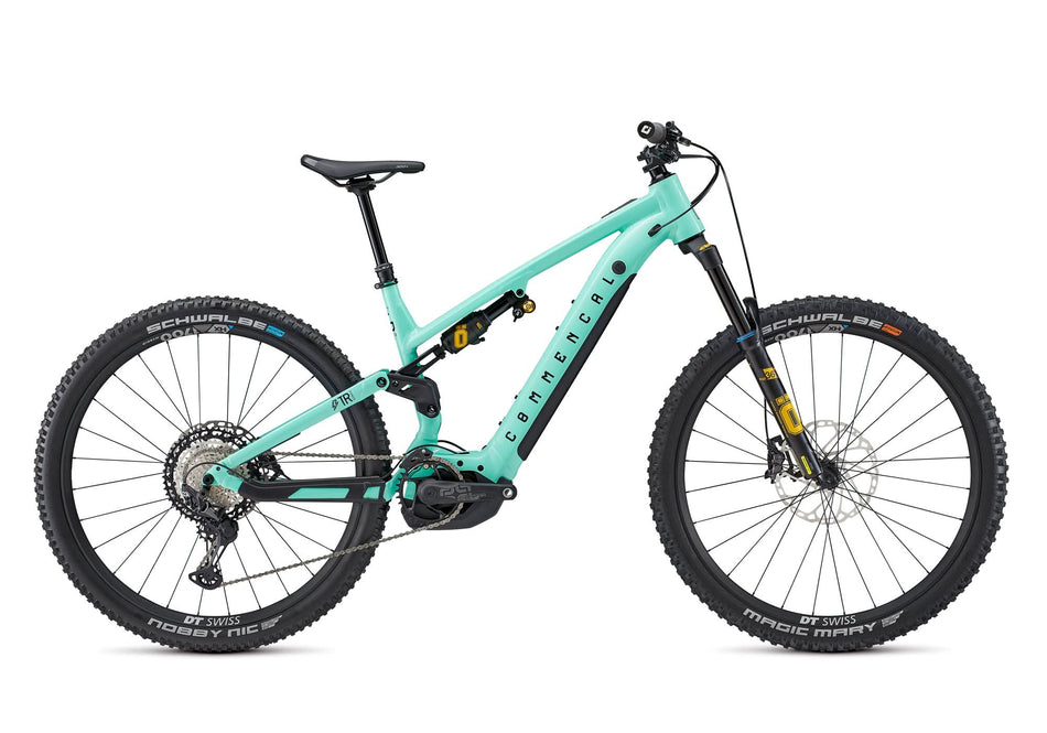 Paint for 2025 Commencal Meta Power TR Bosch Ohlins Edition - Gloss Emerald Green