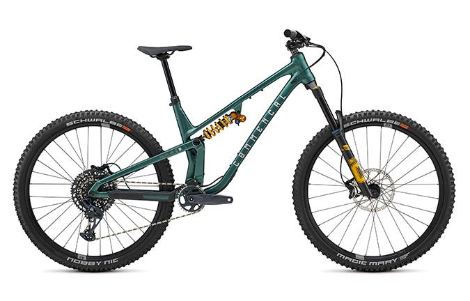 Touch-up paint for 2023 Commencal Meta V5 Ohlins Edition - Matte Metallic Green