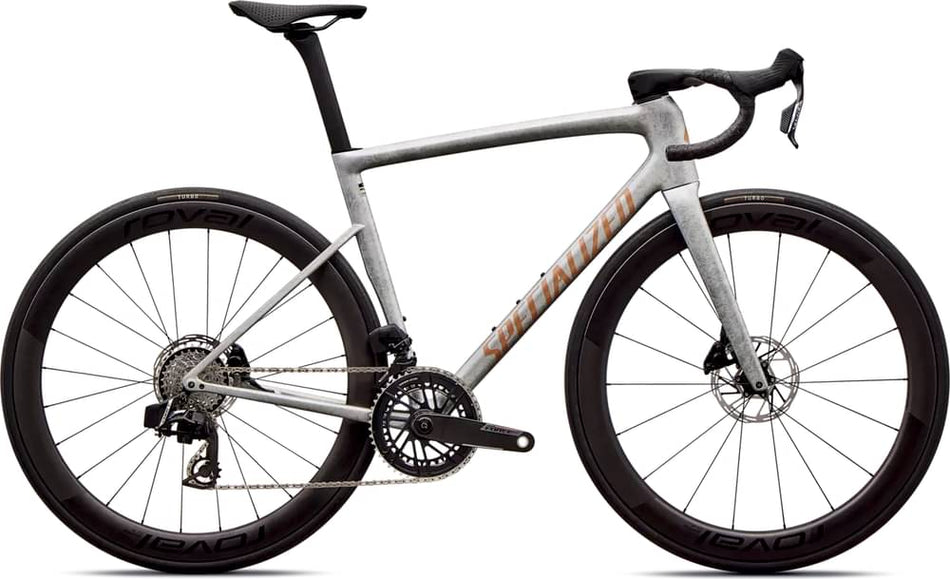 Paint for 2026 Specialized Tarmac SL8 Pro SRAM Force AXS - Gloss Silver Dust