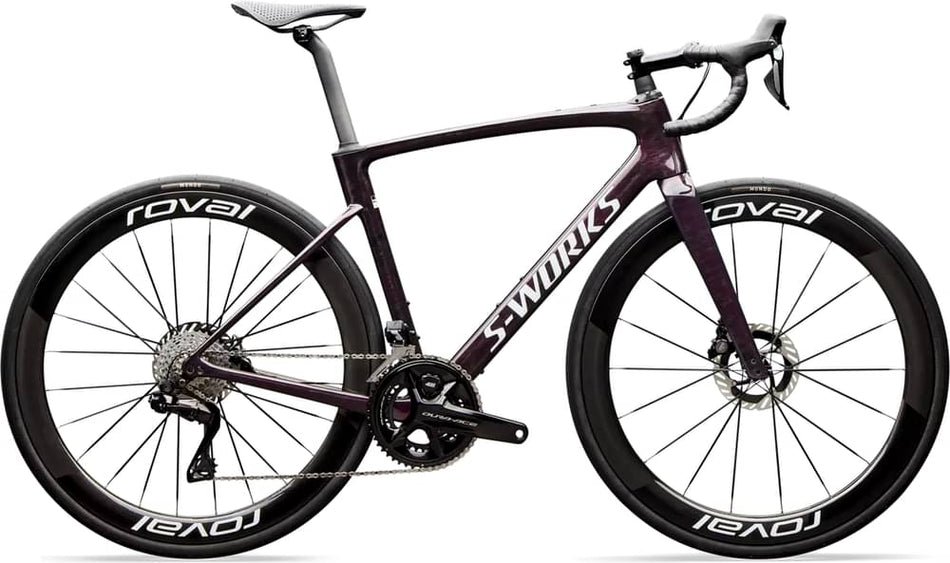 Paint for 2026 Specialized S-Works Roubaix SL8 Shimano Dura-Ace Di2 - Gloss Carbon