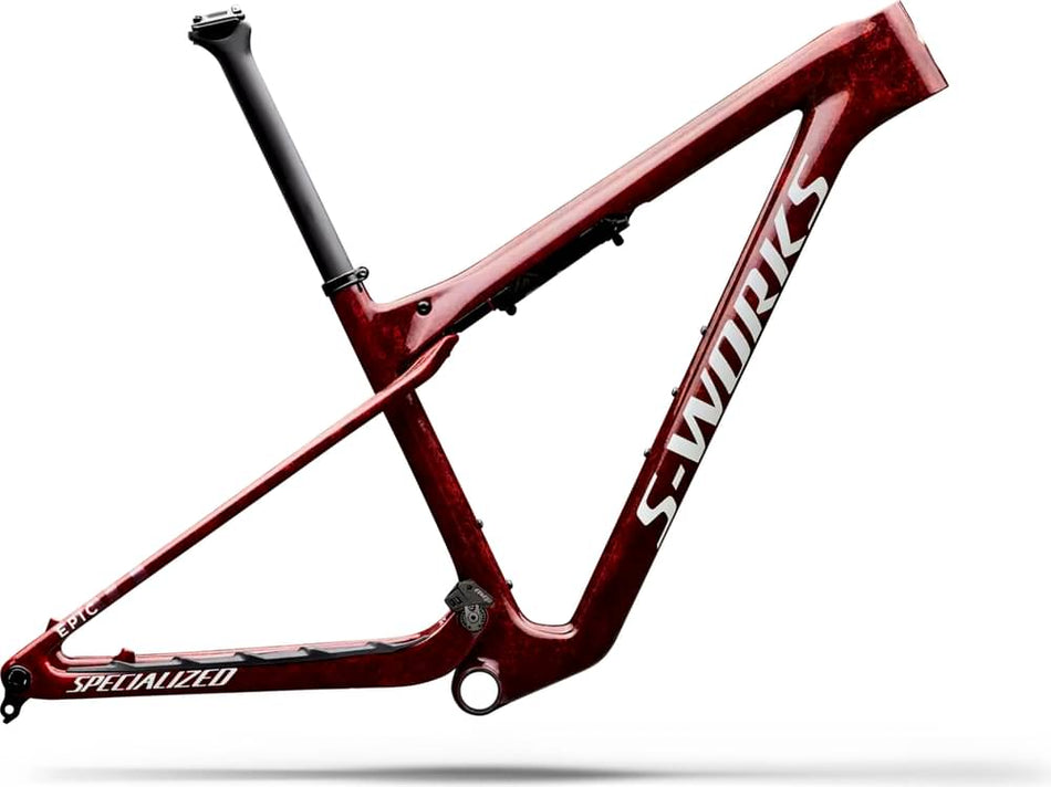 Paint for 2026 Specialized S-Works Epic World Cup Frame - Gloss Fiery Red