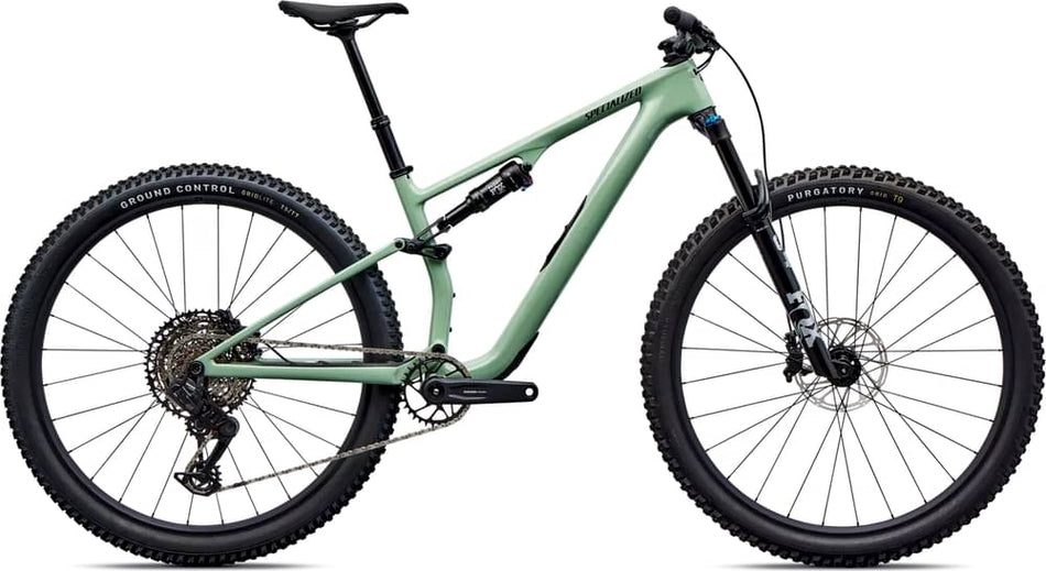 Paint for 2026 Specialized Epic 8 EVO Comp SRAM S-1000 AXS FOX Performance - Gloss Pistachio