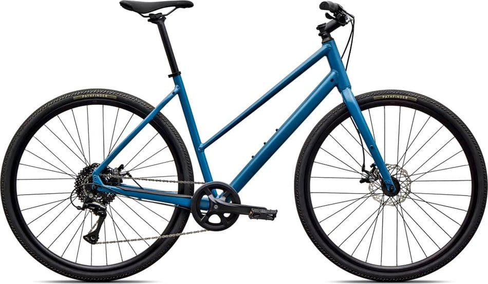 Paint for 2026 Specialized Sirrus X 1.0 Step-Through - Satin Gray Blue