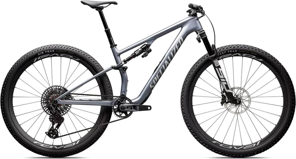 Paint for 2026 Specialized Epic 8 Pro SRAM X0 AXS RockShox Ultimate Flight Attendant - Gloss Glacial Metallic