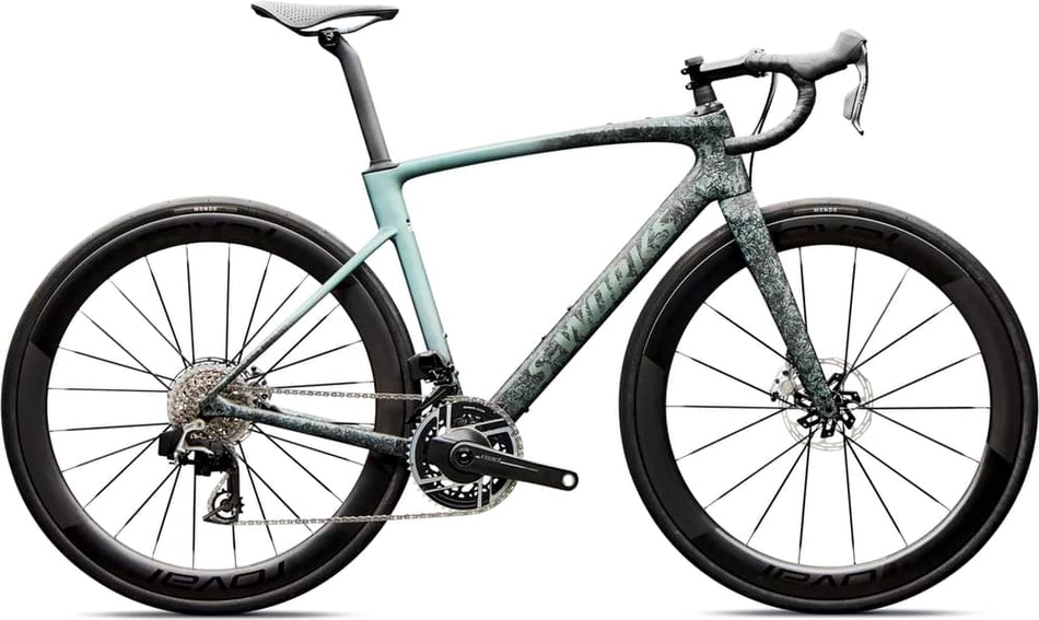 Paint for 2026 Specialized S-Works Roubaix SL8 – SRAM RED AXS - Satin Carbon