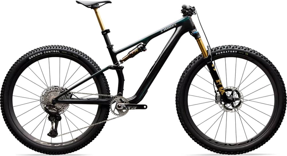 Paint for 2026 Specialized S-Works Epic 8 EVO Shimano XTR Di2 FOX Factory - Gloss Carbon