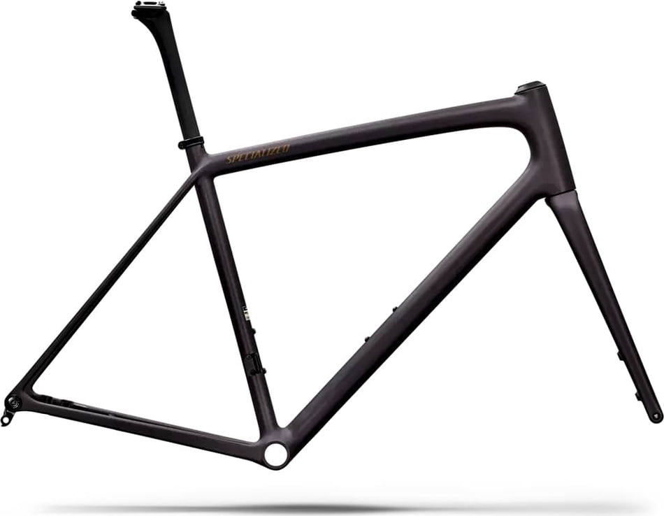 Paint for 2026 Specialized Aethos 2 Frameset FACT 10r Carbon - Satin Nebula Metallic