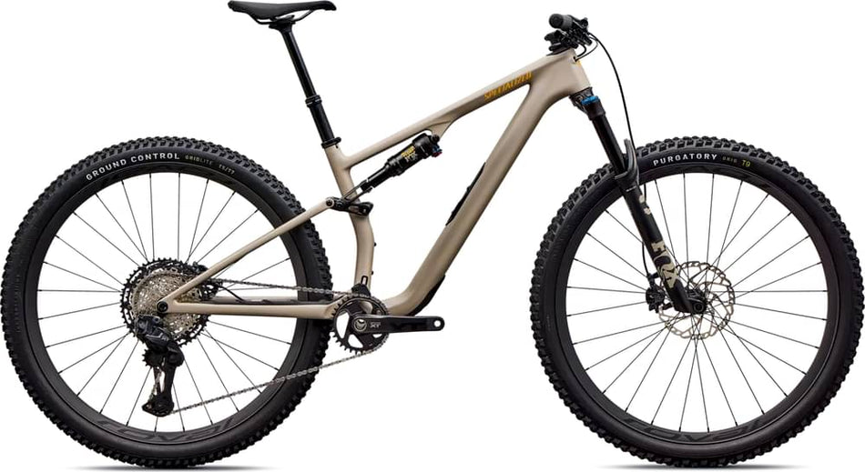 Paint for 2026 Specialized Epic 8 EVO Expert Di2 - Satin Sandstone Metallic