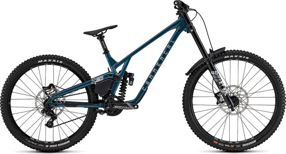 Paint for 2024 Commencal Supreme DH V5 Essential - Gloss Aqua Blue