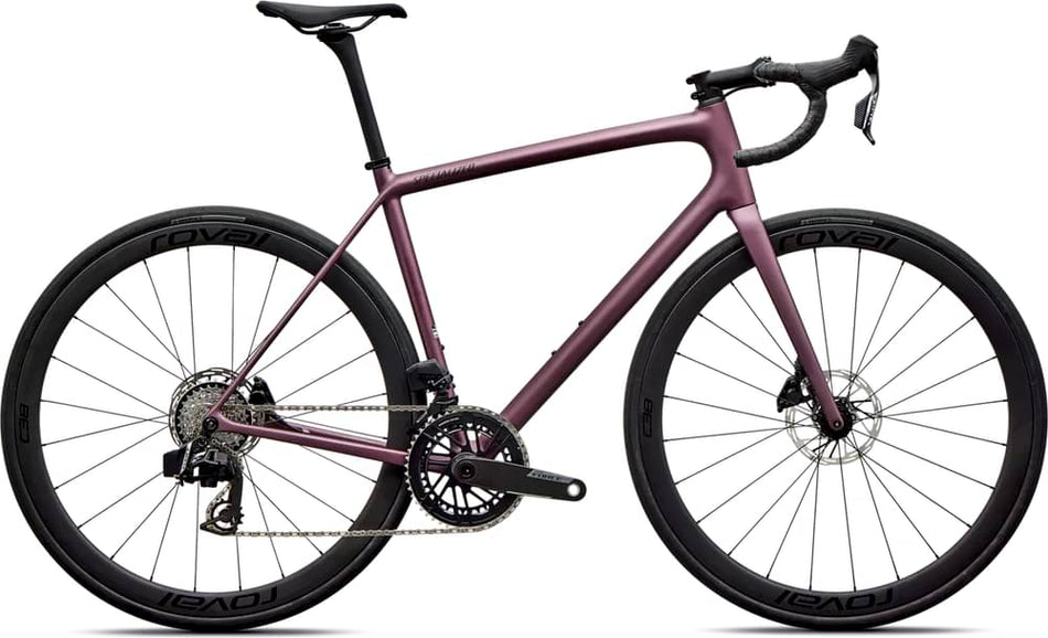 Paint for 2026 Specialized Aethos 2 Expert SRAM Force AXS - Satin Quartz Metallic
