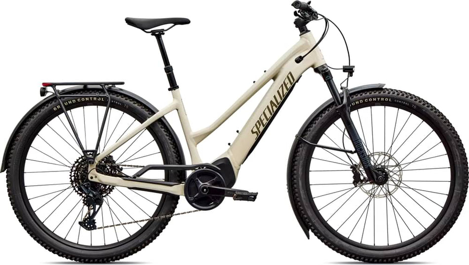 Paint for 2026 Specialized Turbo Tero 5.0 EQ Step-Through - Gloss White Mountains