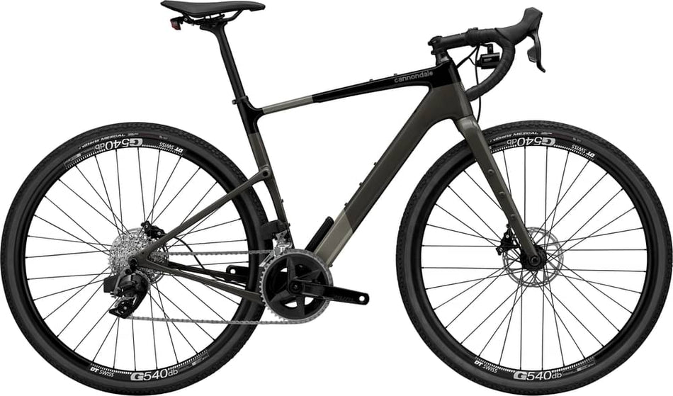 Paint for 2025 Cannondale Topstone Carbon Rival AXS - Gloss Smoke Black