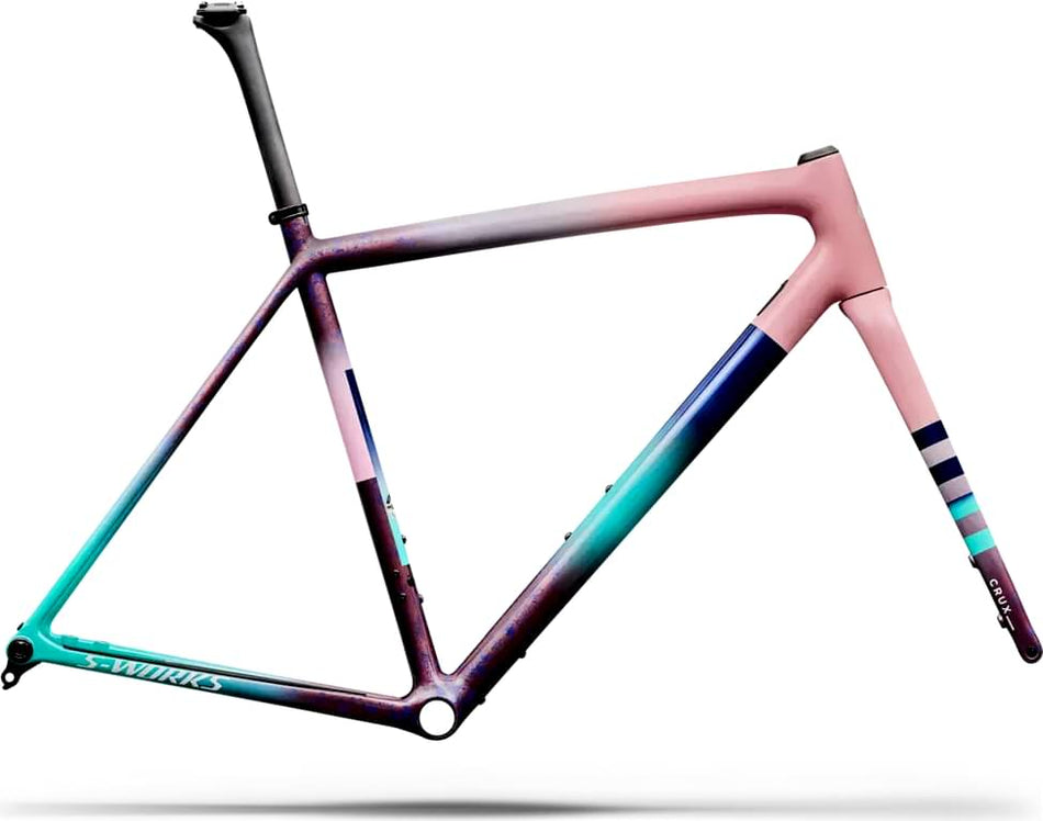 Paint for 2026 Specialized S-Works Crux Frameset - Gloss Desert Rose