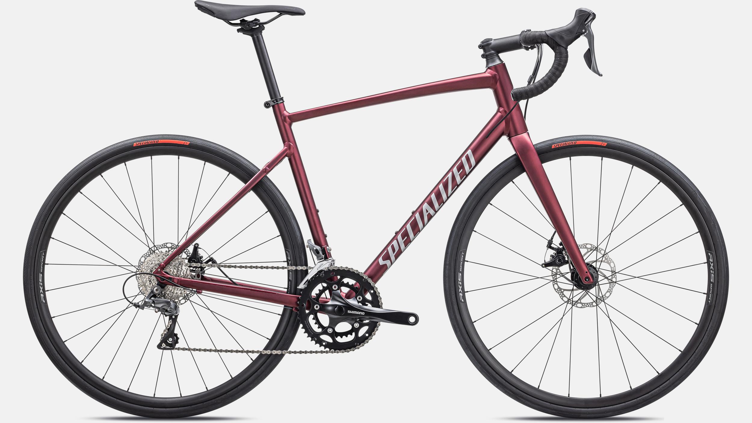 Paint for 2023 Specialized Allez - Satin Maroon