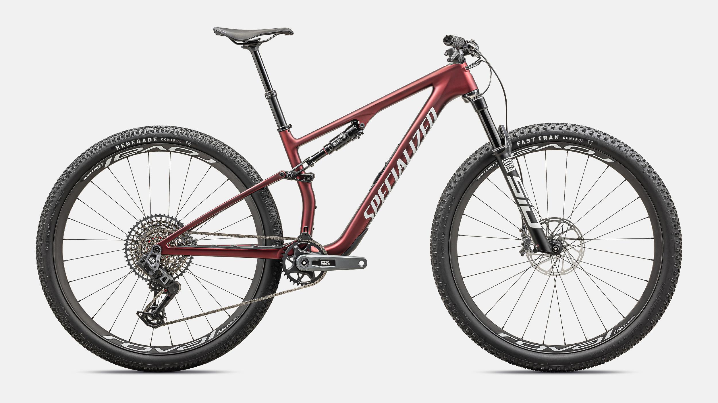 Paint for 2024 Specialized Epic 8 Expert - Satin Red Sky