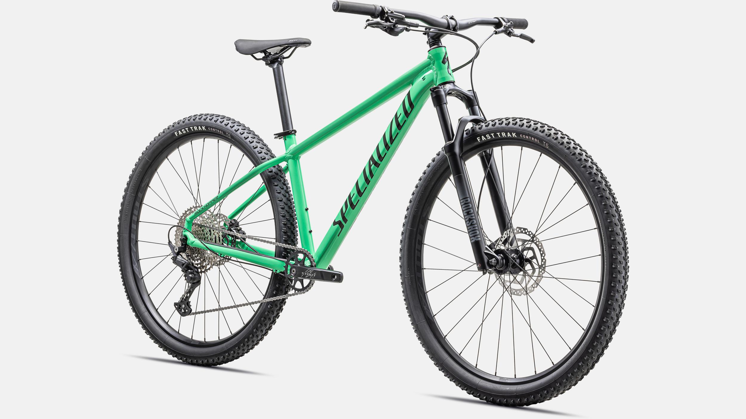 Paint for 2024 Specialized Rockhopper Expert - Gloss Electric Green