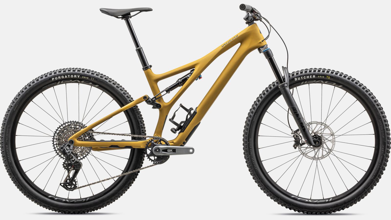 Paint for 2024 Specialized Stumpjumper Expert T-Type - Satin Harvest Gold