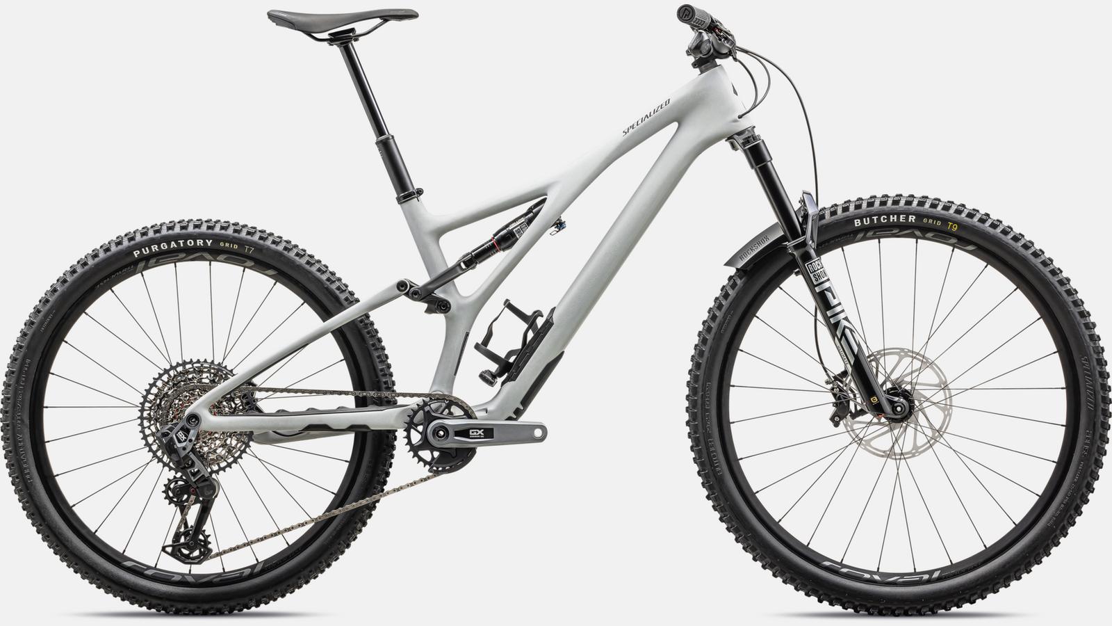 Paint for 2024 Specialized Stumpjumper LTD T-Type - Satin Dove Grey