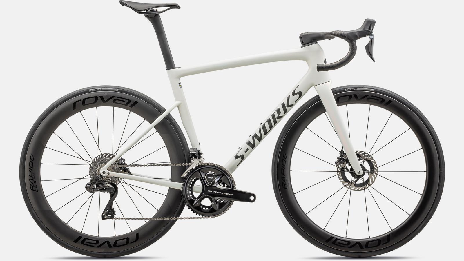 Paint for 2024 Specialized S-Works Tarmac SL8 Shimano Dura-Ace Di2 - Satin Fog Tint