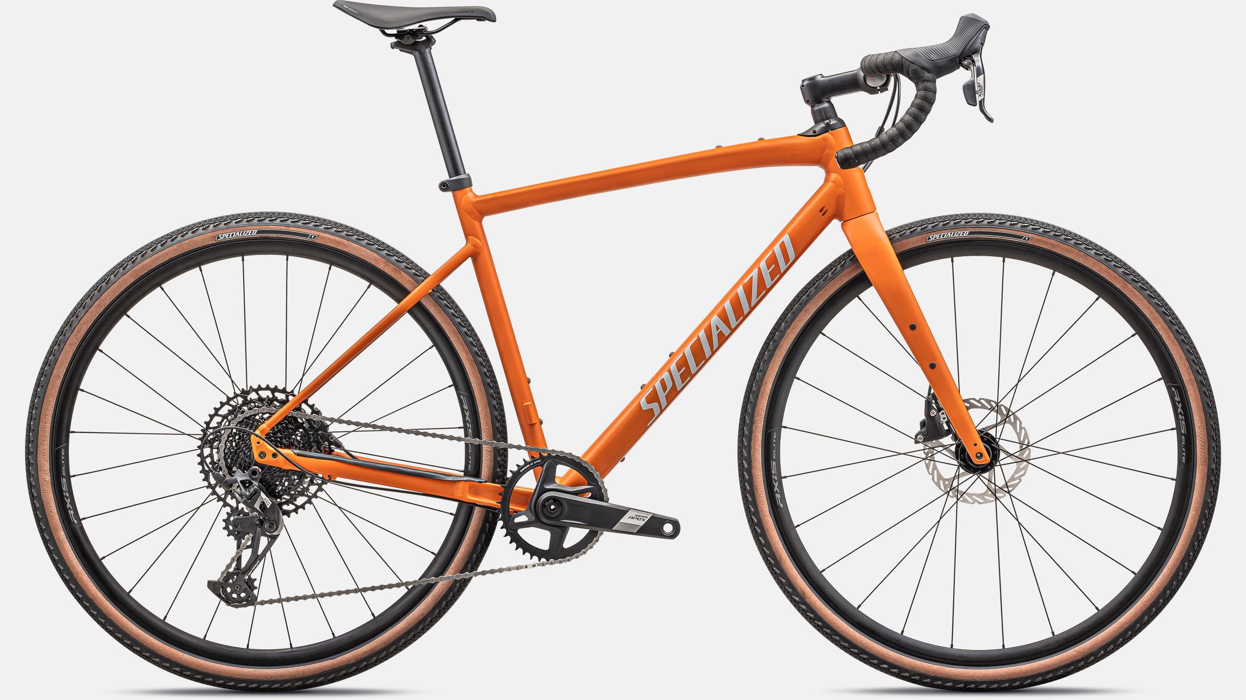 Paint for 2024 Specialized Diverge Comp E5 - Satin Amber Glow