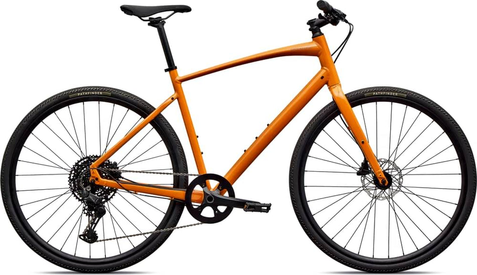 Paint for 2026 Specialized Sirrus X 3.0 - Gloss Orange Zest