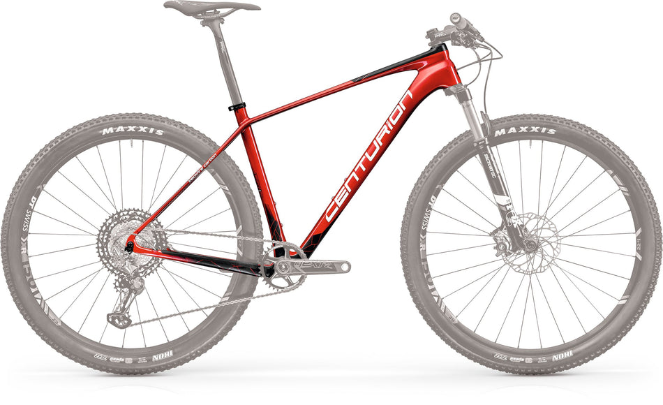 Paint for 2021 Centurion Backfire Carbon FRM-Kit - Gloss Infrarot