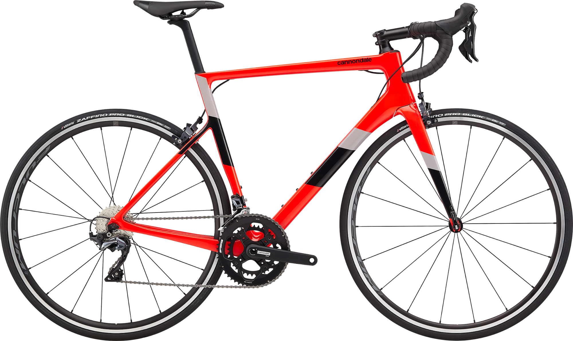 Paint for 2021 Cannondale SuperSix EVO Carbon Ultegra 2 (C11640M SMU) - Gloss Acid Red