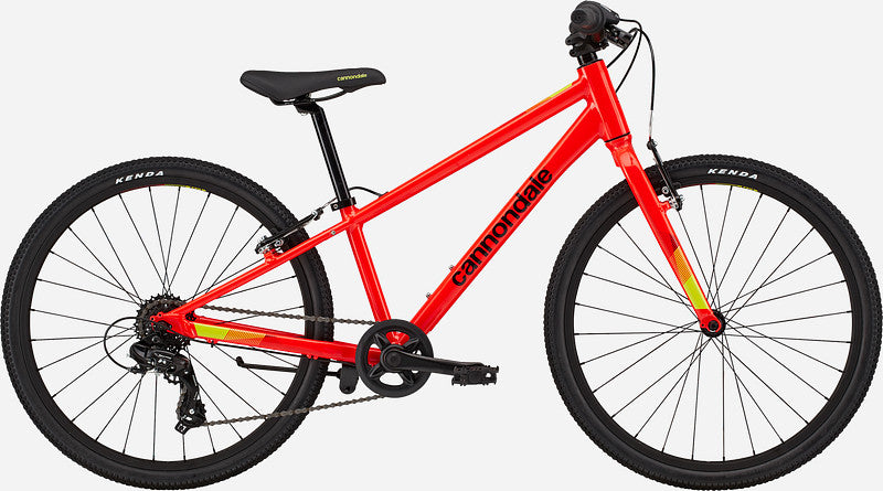 Paint for 2020 Cannondale Kids Quick 24 Boy's (C51100M) - Gloss Acid Red