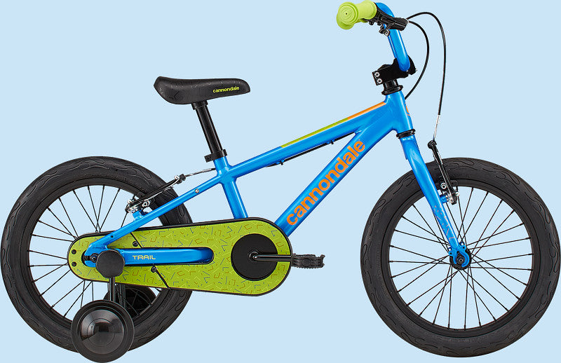 Paint for 2020 Cannondale Kids Trail Freewheel 16 Boy's (C51300M) - Gloss Electric Blue