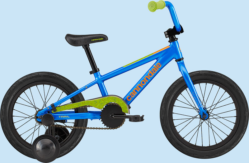 Paint for 2020 Cannondale Kids Trail Single-Speed 16 Boy's (C51360M) - Gloss Electric Blue