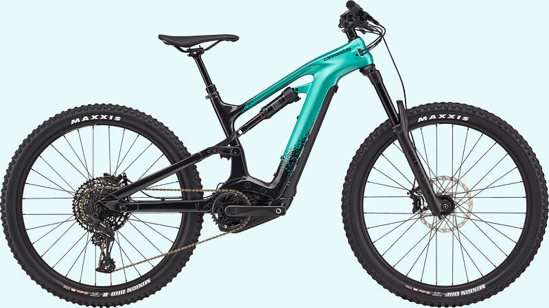 Paint for 2020 Cannondale Moterra Neo Carbon 3 (C65300M) - Gloss Turquoise