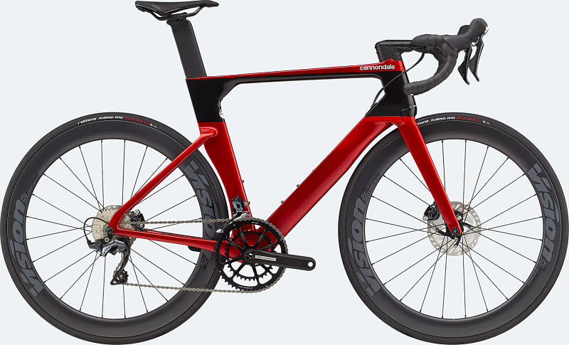 Paint for 2020 Cannondale SystemSix Carbon Ultegra (C11401M) - Gloss Candy Red