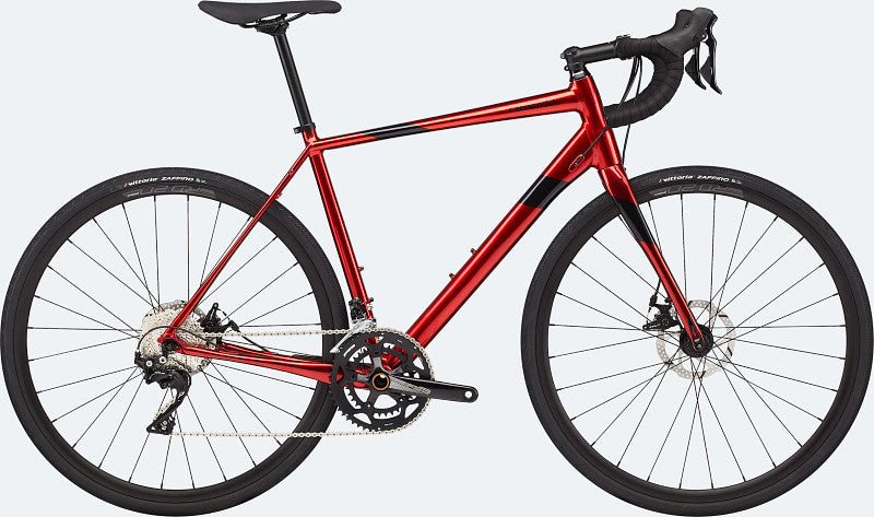 Paint for 2021 Cannondale Synapse 105 (C12501M) - Gloss Candy Red