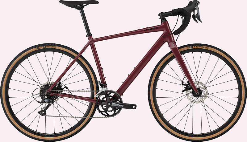 Paint for 2021 Cannondale Topstone 3 (C15871M) - Gloss Black Cherry
