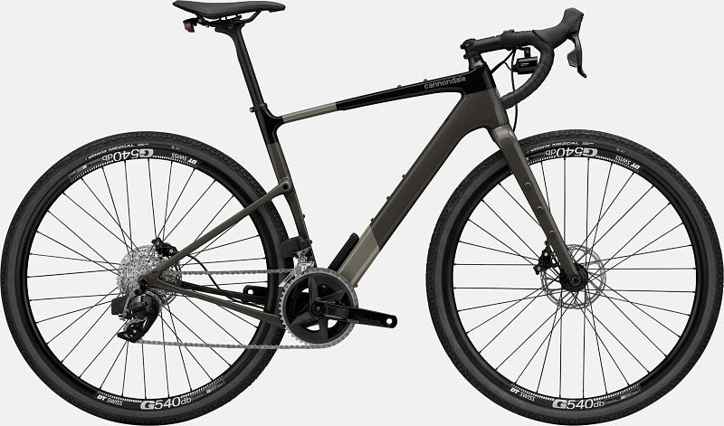 Paint for 2023 Cannondale Topstone Carbon Rival AXS (C15752U) - Gloss Smoke Black