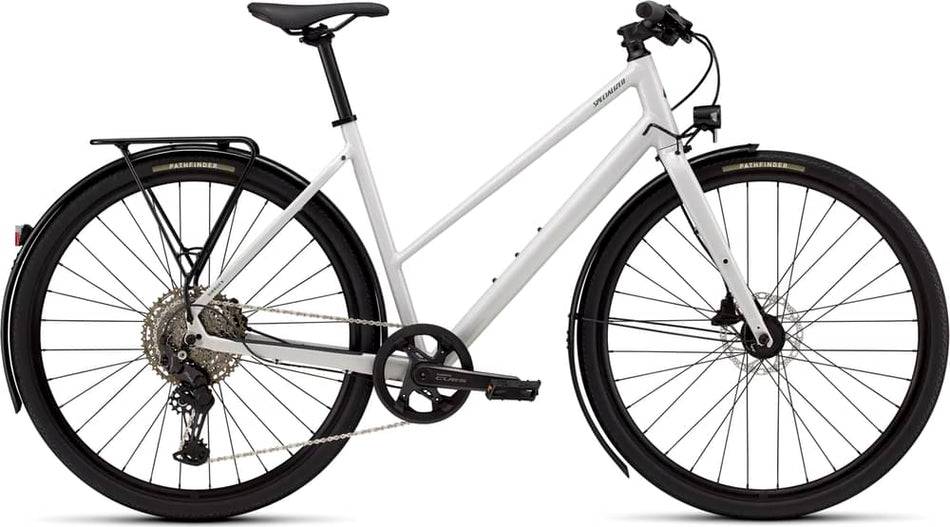 Paint for 2026 Specialized Sirrus X 3.0 Step-Through EQ - Gloss Dove Grey