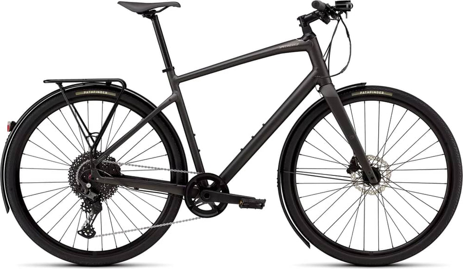 Paint for 2026 Specialized Sirrus X 4.0 EQ - Satin Metallic Obsidian