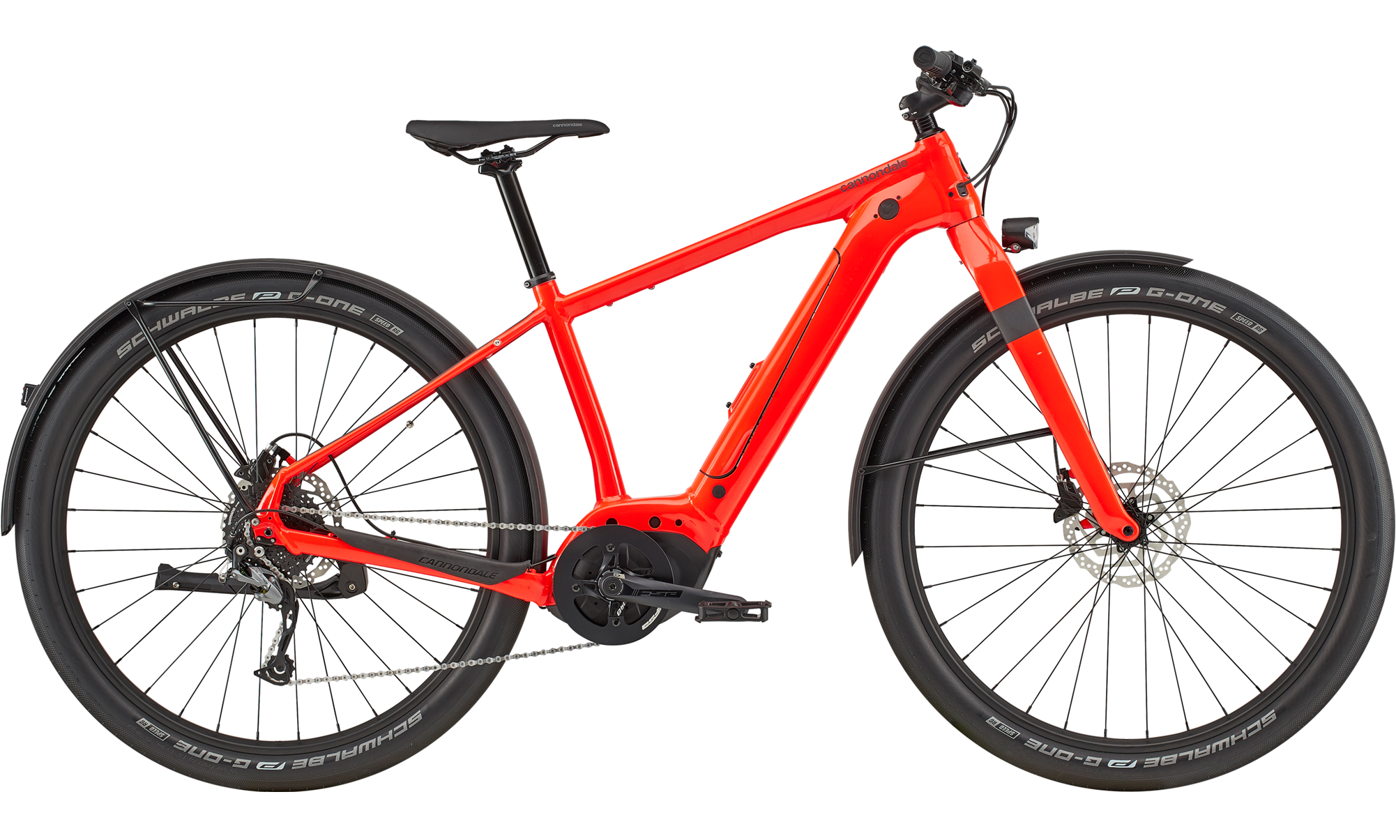 Paint for 2020 Cannondale Canvas Neo 2 (C64200M) - Gloss Acid Red