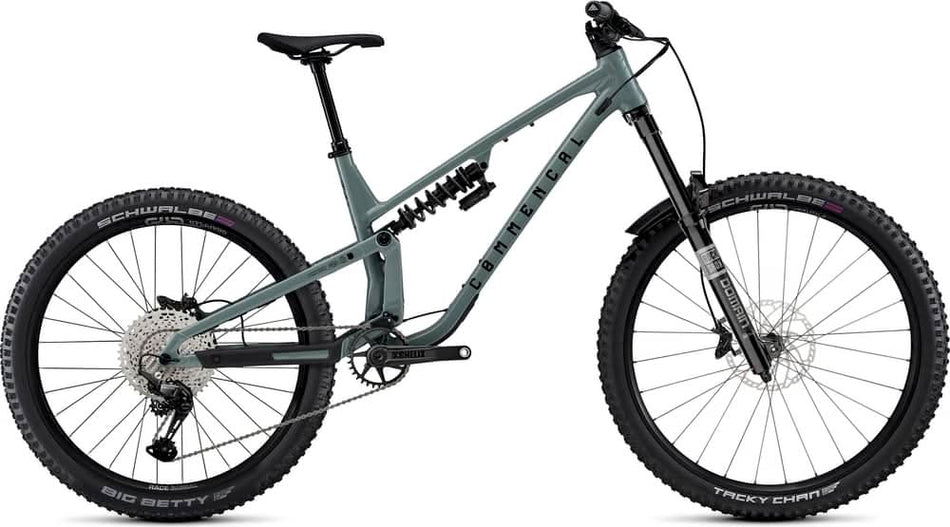 Paint for 2025 Commencal Meta SX V5 Ride - Gloss Pyrite Grey