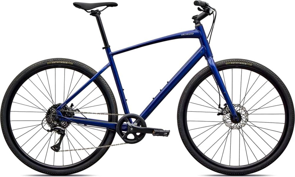 Paint for 2026 Specialized Sirrus X 1.0 - Gloss Majestic Blue Metallic