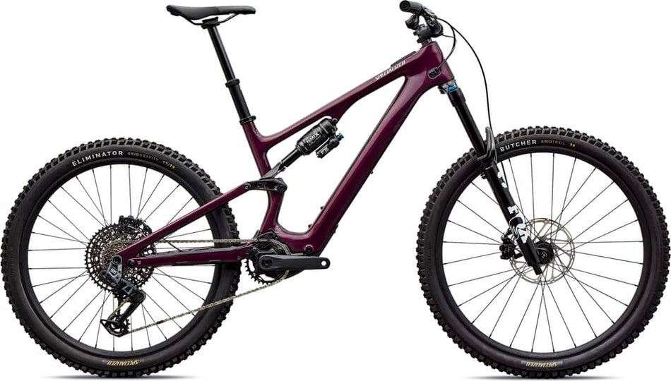 Paint for 2026 Specialized Turbo Levo SL 2 Expert - Gloss Bordeaux Metallic